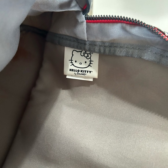 Sanrio HELLO KITTY White Black Red MINI BACK PACK 10'x10' - Picture 8 of 8